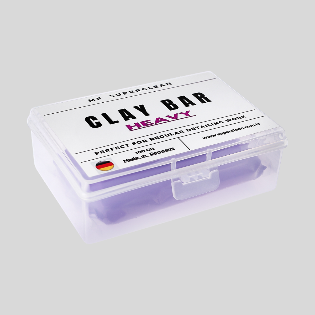 MF SuperClean Yüzey Temizleyici Kil Hamuru Heavy – 100 gr – Mor