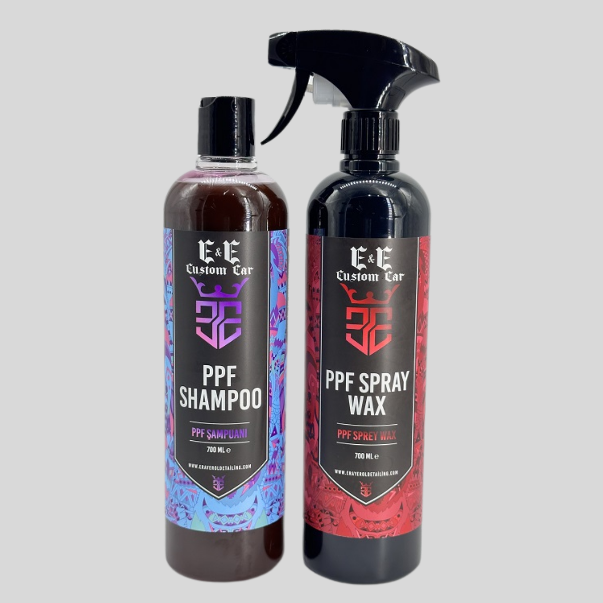E&E Custom Car Ppf Şampuan 700 Ml, Ppf Sprey Wax 700 ml