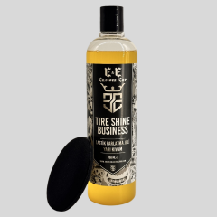 E&E Custom Car Tire Shine BUSINESS Lastik Parlatma Jeli 700 ml (UYGULAMA PEDİ HEDİYELİ)
