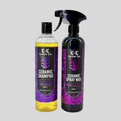E&E Custom Car Ph Nötr Seramik Etkili Şampuan 700 Ml, Seramik Sprey Wax 700 ml