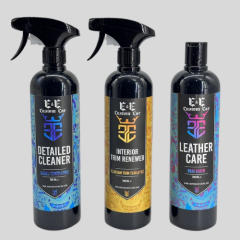 E&E Custom Car Detailed Cleaned 700 ml, İnterior Trim Renever 700 ml, Leather Care 330 ml