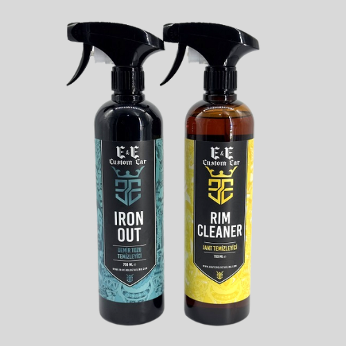 E&E Custom Car Iron Out (Demir Tozu Temizleyici) 700 ml, Rim Cleaner (Jant Temizleyici) 700 ml