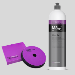 Koch Chemie M03.02 Hare Giderici Parlatıcı Cila ve Pedli Set