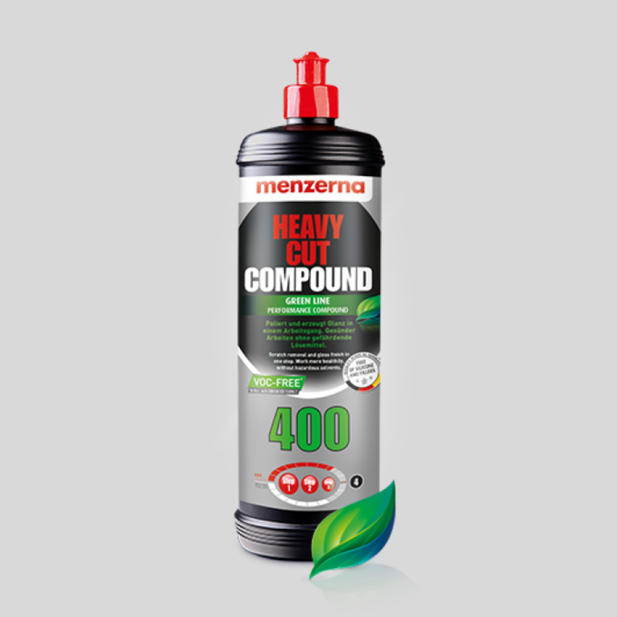 Menzerna 400 Yeşil Seri Heavy Comp. Ağır Çizik Giderici Pasta 1 Lt