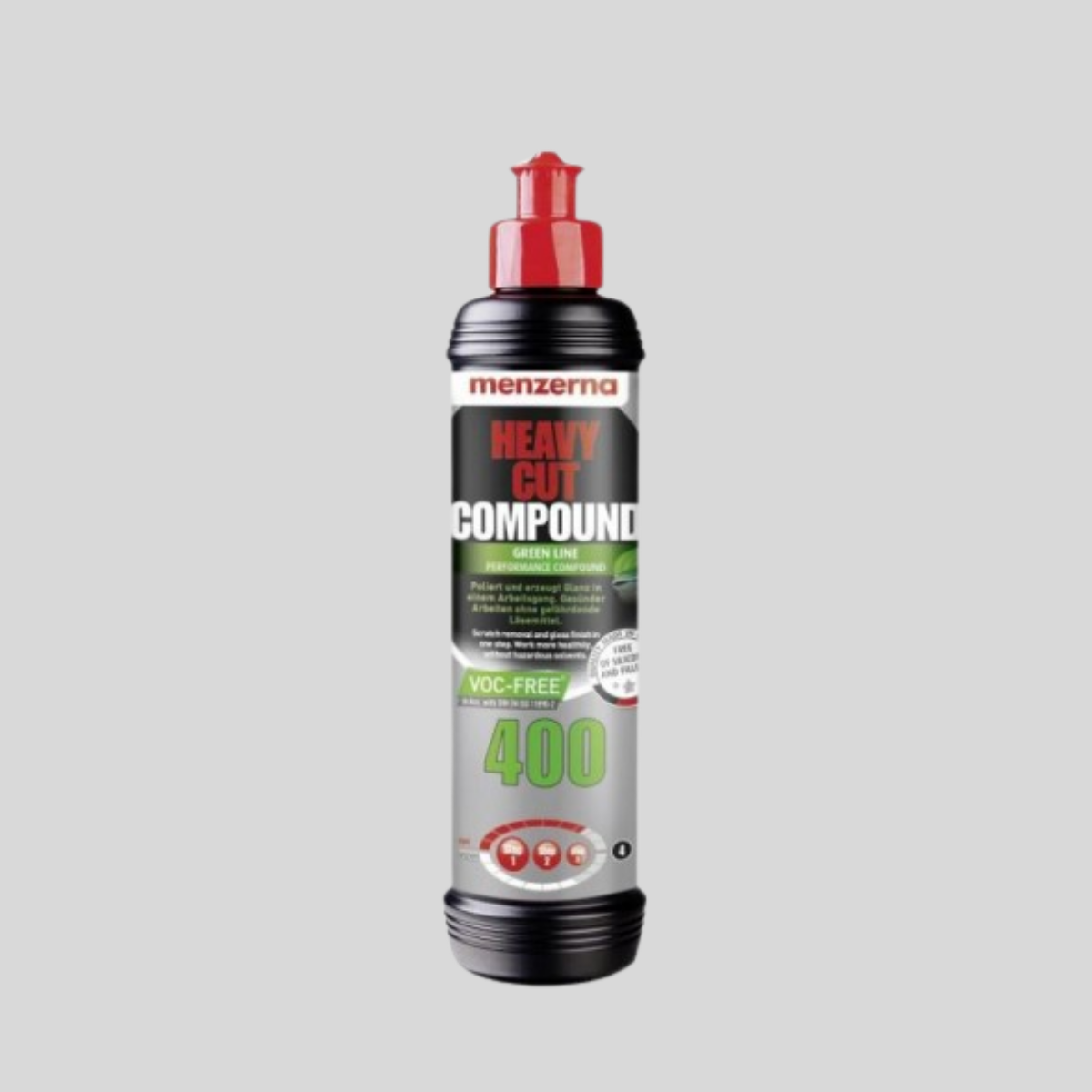 Menzerna 400 Yeşil Seri Heavy Comp. Ağır Çizik Giderici Pasta 250 ml