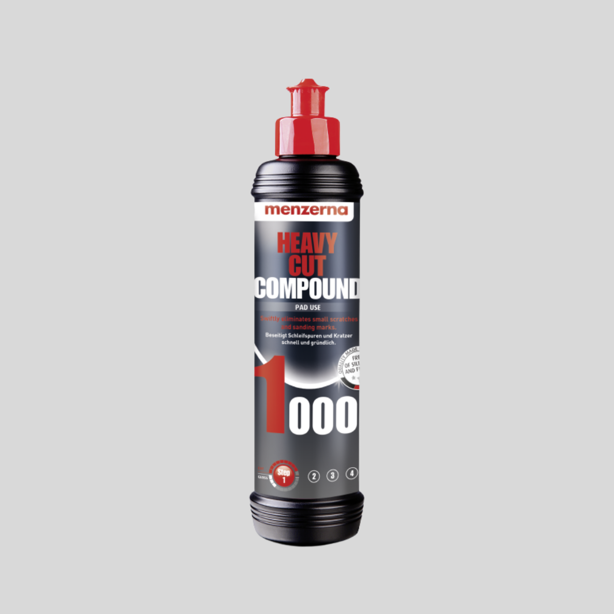 Menzerna Heavy Cut Compound 1000 - Çizik Çıkarıcı Pasta 250 ml