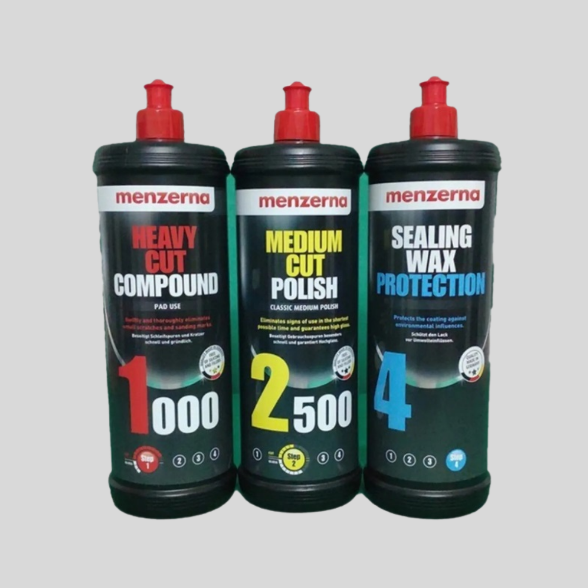 Menzerna 1000-2500-Sealing Wax Pasta Cila Seti 1 lt