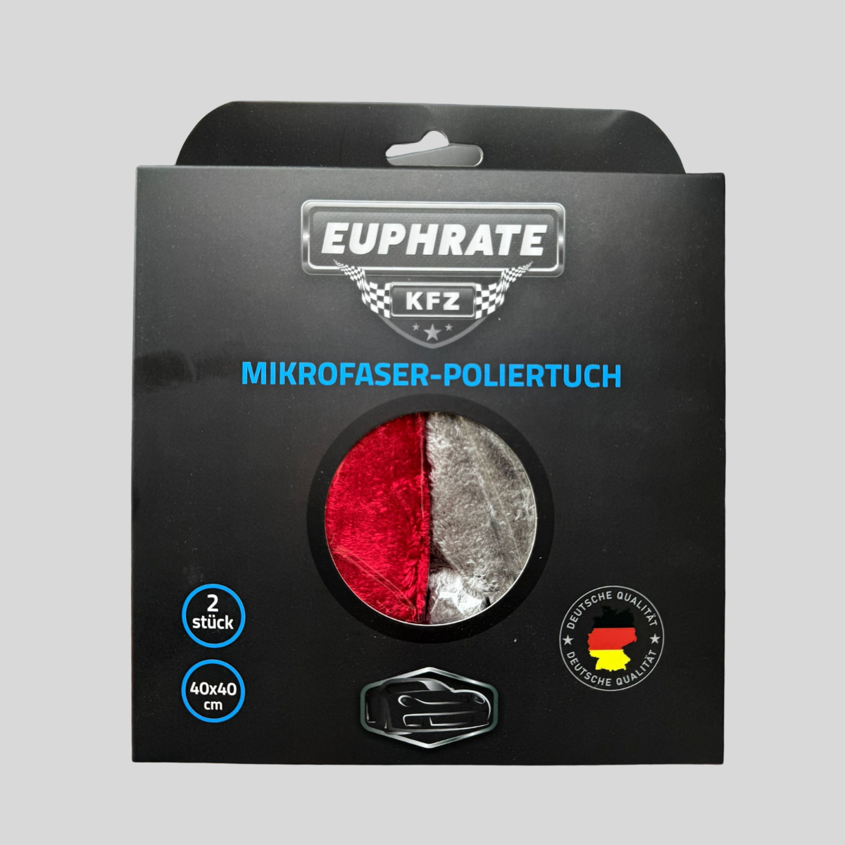Euphrate Kfz 2'li Kadife Araç Kurulama Bezi 40x40 Cm