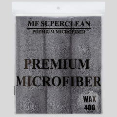 MF SuperClean Superclean Mikrofiber Ultra Lüks Cila Havlusu 400 Gsm 40 x 40 cm 3'lü Paket