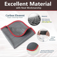 Superclean Carbon Glass - Karbon Cam Bezi - 400 Gsm -40x40 Cm