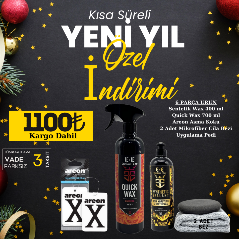 Sentetik Wax 6 Parça Set