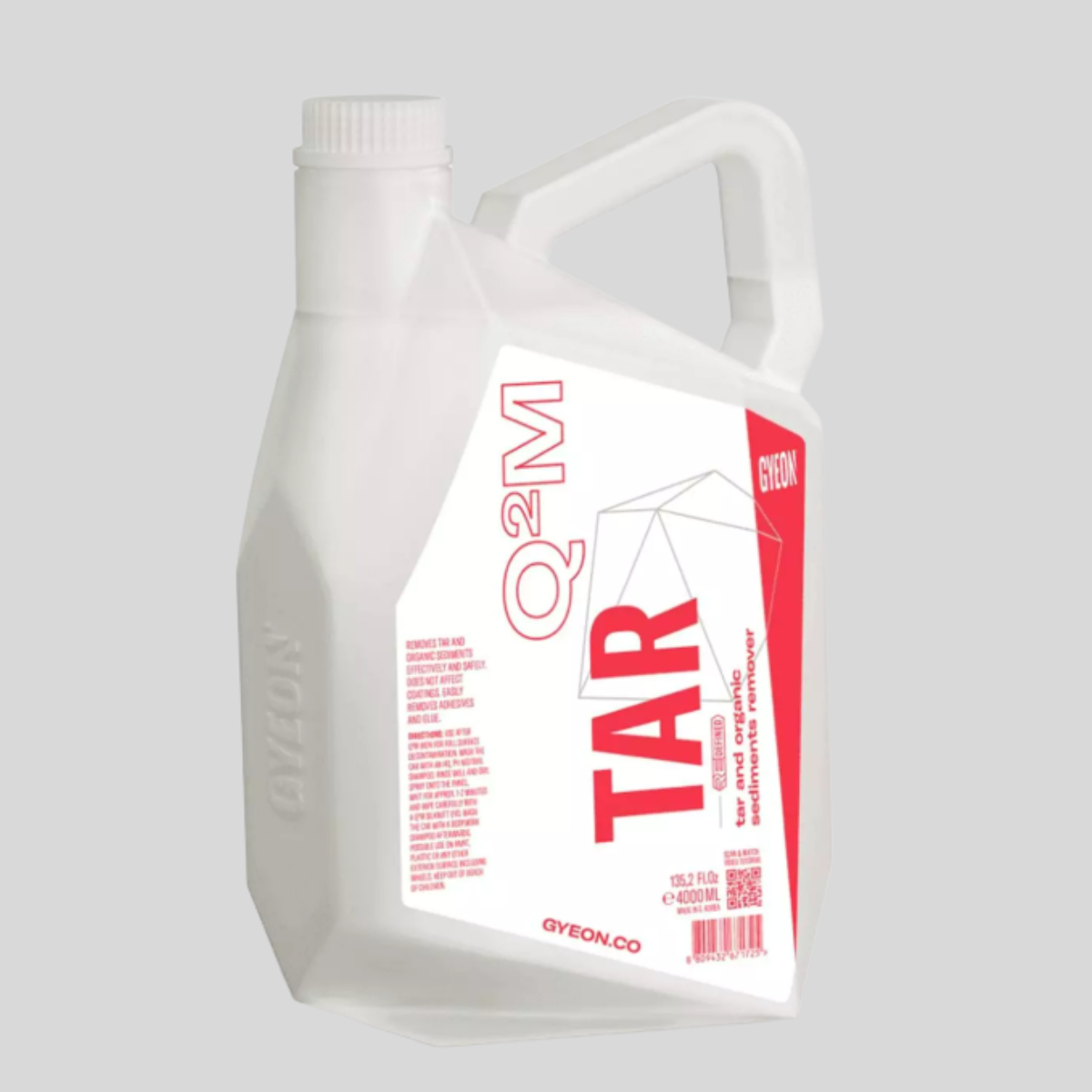 GYEON Q²M Tar REDEFINED Zift Katran Reçine Temizleyici Ve Yapışkan Sökücü - 4000 ml