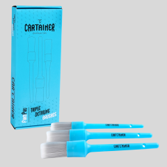 CARTAİNER FirmPro sentetik kimyasala dayanıklı 3’lü fırça seti