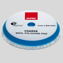 RUPES DA Coarse Agresif 150/180 mm Mavi Beyaz Orbital Polisaj Keçesi (9.BW180H)