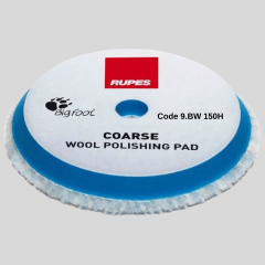 RUPES DA Coarse Agresif 130/150 mm Mavi Beyaz Orbital Polisaj Keçesi (9.BW150H)
