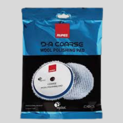 RUPES DA Coarse Agresif 80/100 mm Mavi Beyaz Orbital Polisaj Keçesi (9BW100H)