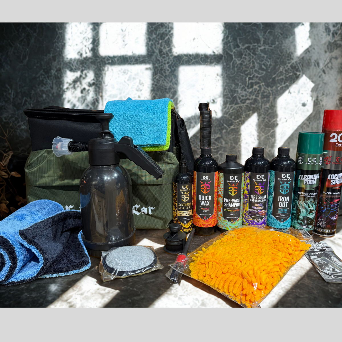 EE CUSTOM CAR FIRSAT PAKETİ (16 Parça)