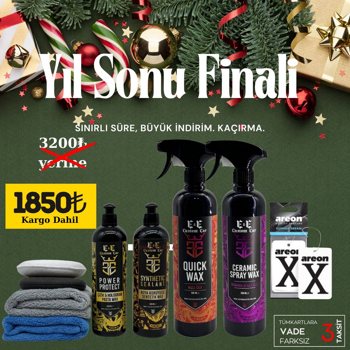 EE CUSTOM CAR 9 Parça Set