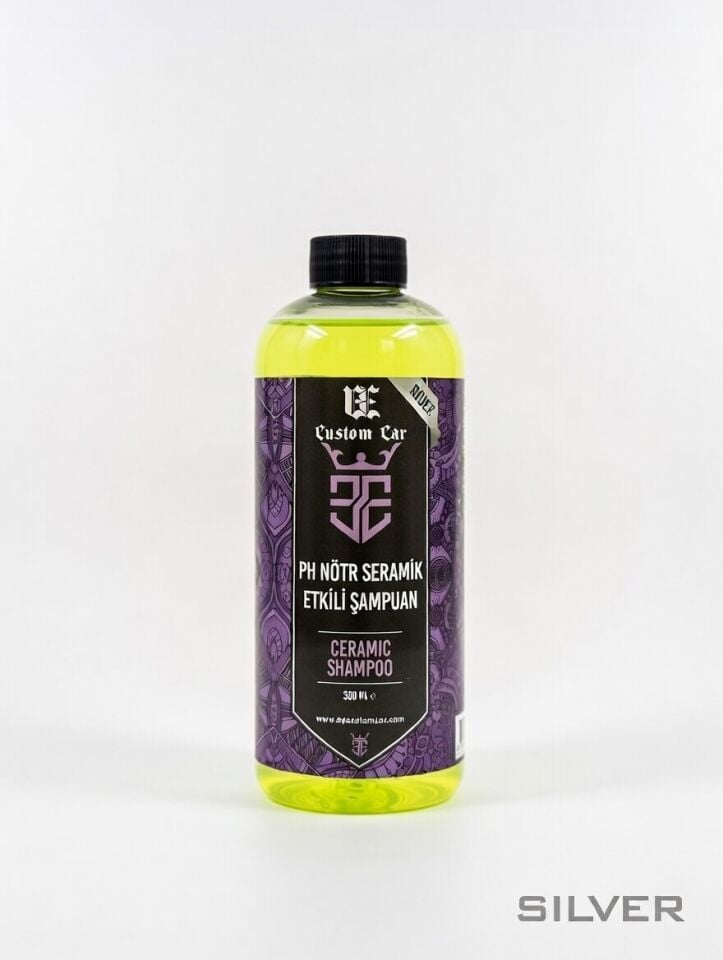 EE CUSTOM CAR (SILVER SERİ) PH NOTR SERAMİK ETKİLİ ŞAMPUAN 500 ML