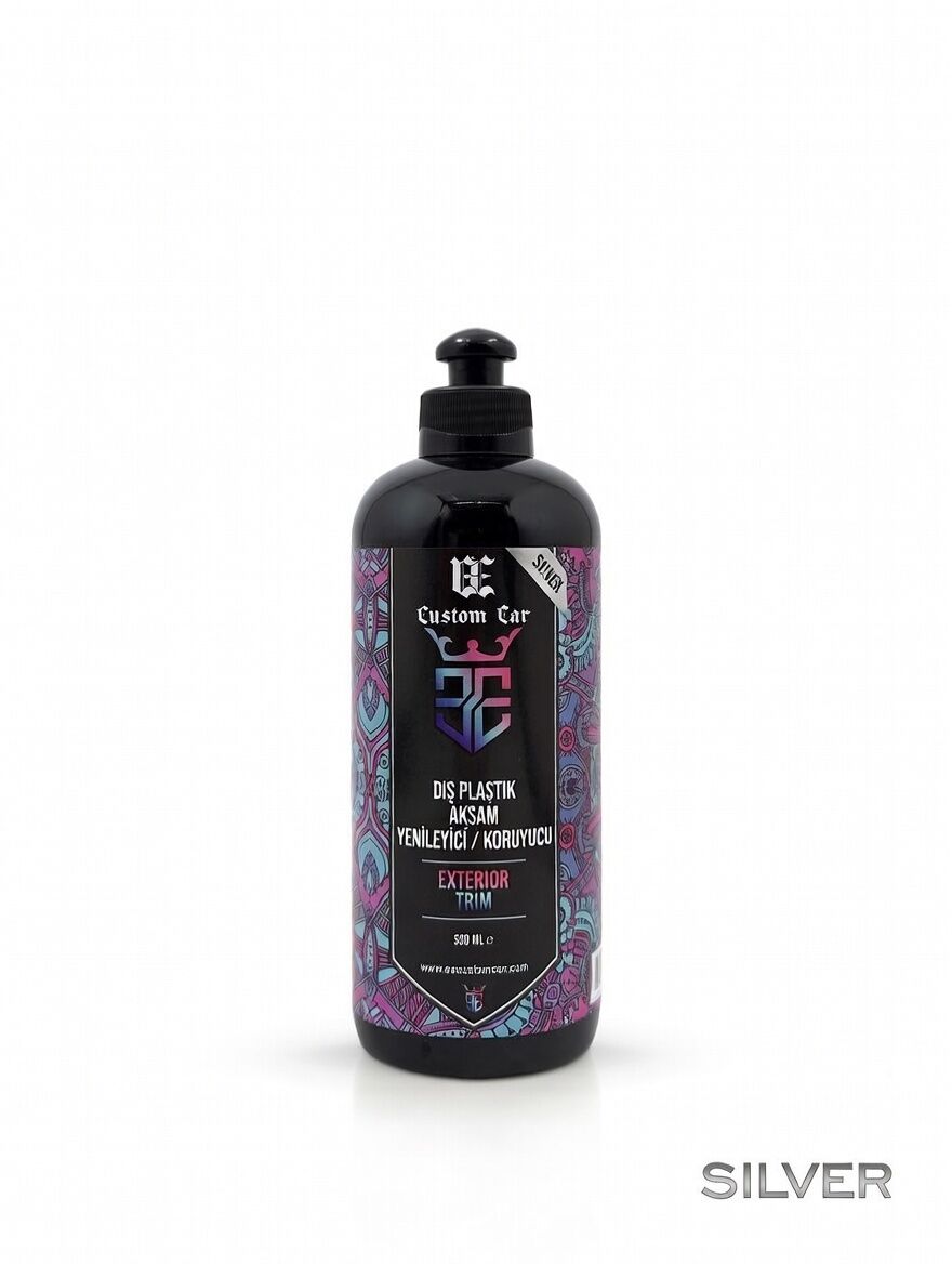 EE CUSTOM CAR (SILVER SERİ) DIŞ PLASTİK AKSAM YENİLEYİCİ/KORUYUCU (EXTERIOR TRIM) 500 ML