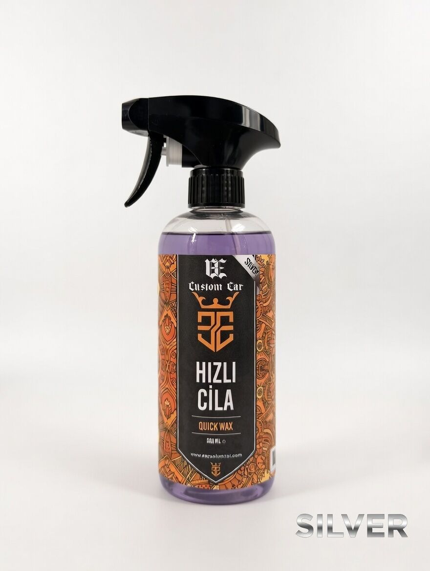 EE CUSTOM CAR (SILVER SERİ) HIZLI CİLA QUICK WAX 500 ML