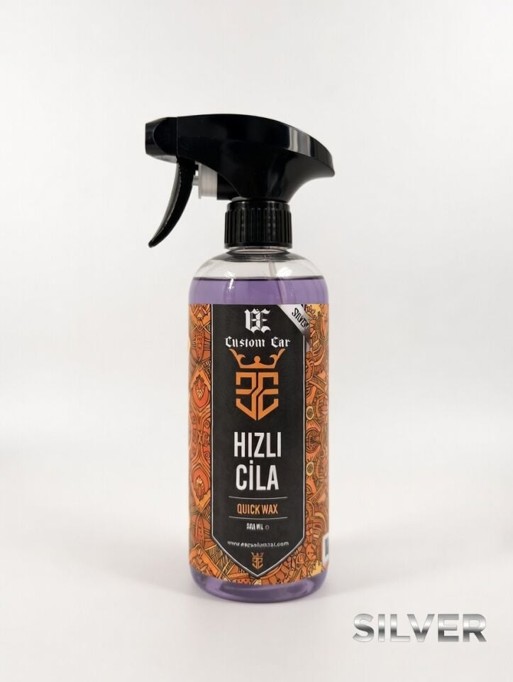EE CUSTOM CAR (SILVER SERİ) HIZLI CİLA QUICK WAX 500 ML