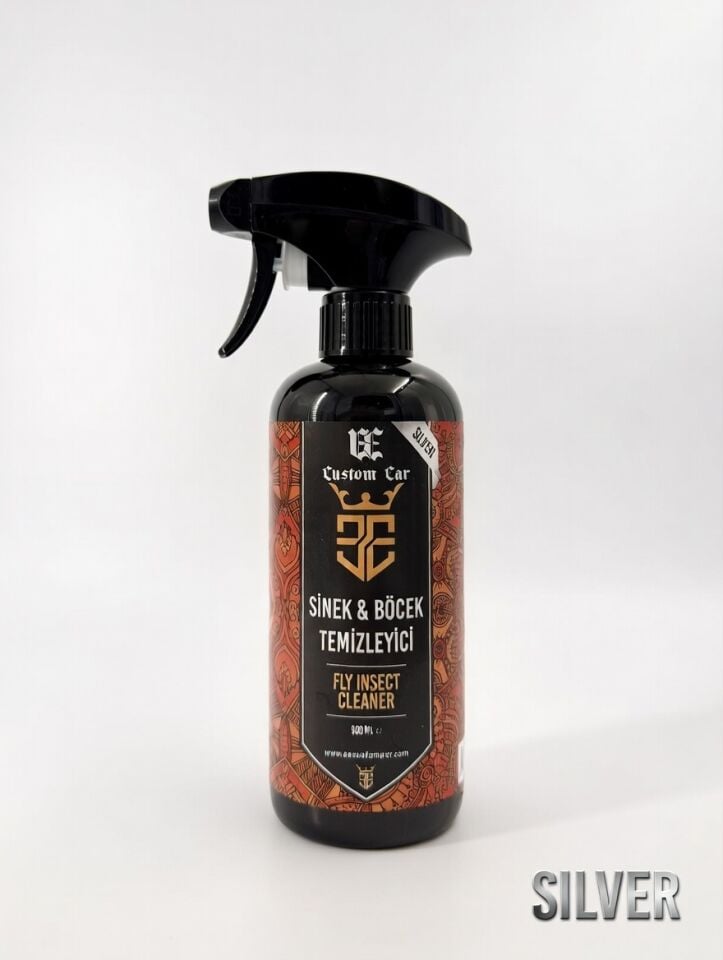 EE CUSTOM CAR (SILVER SERİ) SİNEK BÖCEK TEMİZLEYİCİ 500 ML