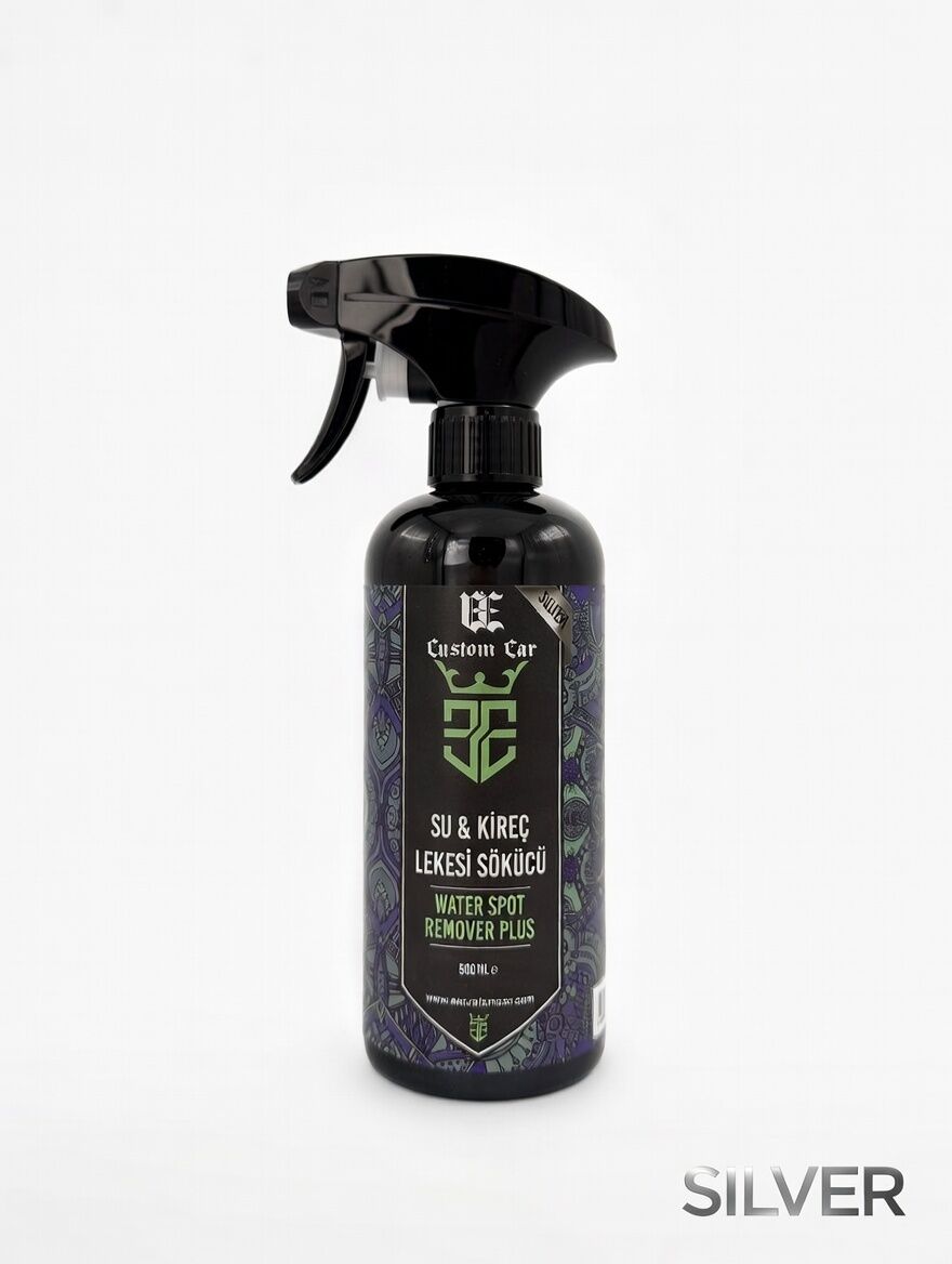 EE CUSTOM CAR (SILVER SERİ) SU VE KİREÇ LEKESİ SÖKÜCÜ 500 ML (Water Spot Remover)