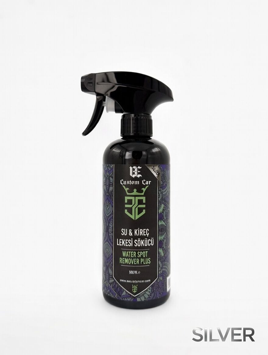 EE CUSTOM CAR (SILVER SERİ) SU VE KİREÇ LEKESİ SÖKÜCÜ 500 ML (Water Spot Remover)