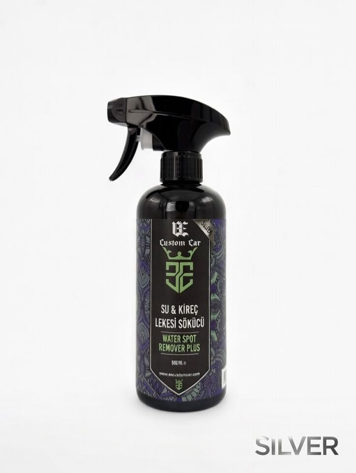EE CUSTOM CAR (SILVER SERİ) SU VE KİREÇ LEKESİ SÖKÜCÜ 500 ML (Water Spot Remover)