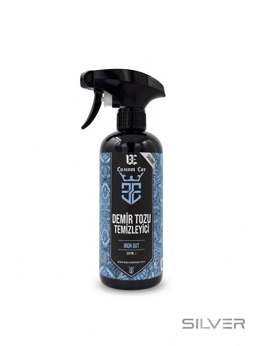EE CUSTOM CAR (SILVER SERİ) DEMİR TOZU TEMİZLEYİCİ 500 ML