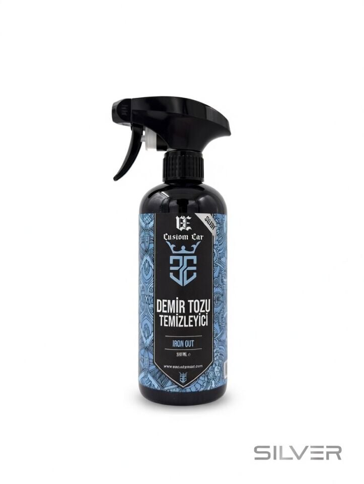 EE CUSTOM CAR (SILVER SERİ) DEMİR TOZU TEMİZLEYİCİ 500 ML